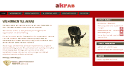 Desktop Screenshot of akrab.se
